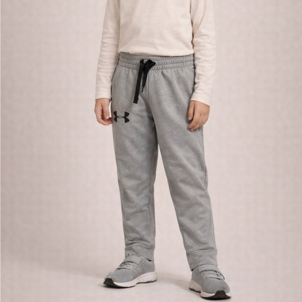 Under Armour Kids Light Gray Joggers